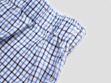 Load image into Gallery viewer, BLUE CHECKERED MEN'S BOXER
