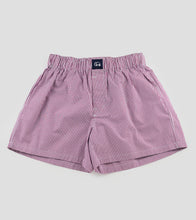 Load image into Gallery viewer, RED CHECKERED MEN'S BOXER