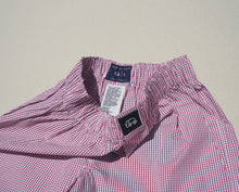 Load image into Gallery viewer, RED CHECKERED MEN'S BOXER